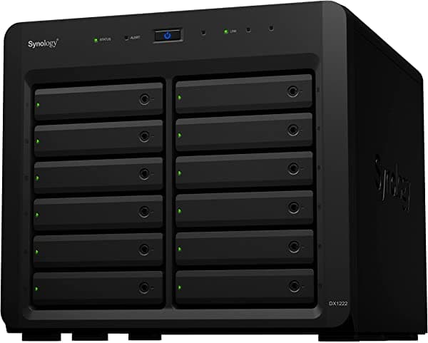 Synology Expansión De Disco De 12 Bahías Dx1222 (Sin Disco)