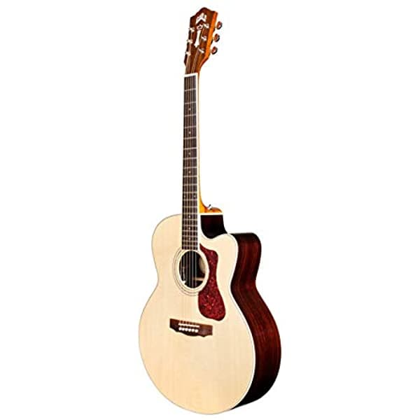 Guild Guitarras F-150Ce Guitarra Acústica En Natural All Solid Woods Jumbo Westerly Collection 384-3505-721