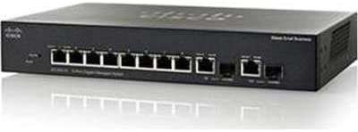Visipax Cisco Systems Sg350 - 10 Mp-K9-Na Sg350 - 10 Mp 10-Port Managed Switch Poe Gigabit