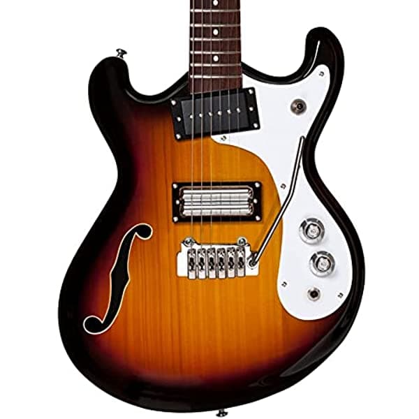 Danelectro 66Bt - Guitarra Eléctrica Barítono (3 Tonos) 66BT-3TSB