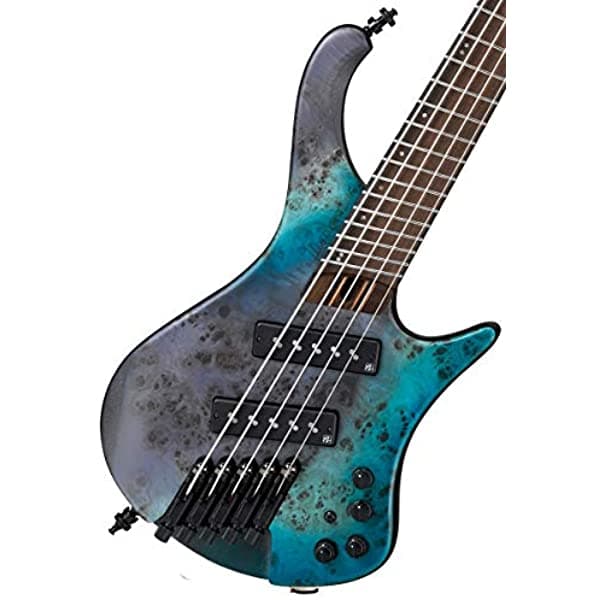 Ibanez EHB1505MS - Bajo Ergonómico Headless de 5 Cuerdas Multiescala (Tropical Seafloor Flat) EHB1505MS-TSF