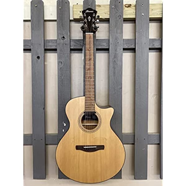 Ibanez AE275 - Guitarra Semiacústica (Diapasón Katalox Escala de Mástil de 24.8 pulgadas Gloss Bajo Natural) AE275-LGS