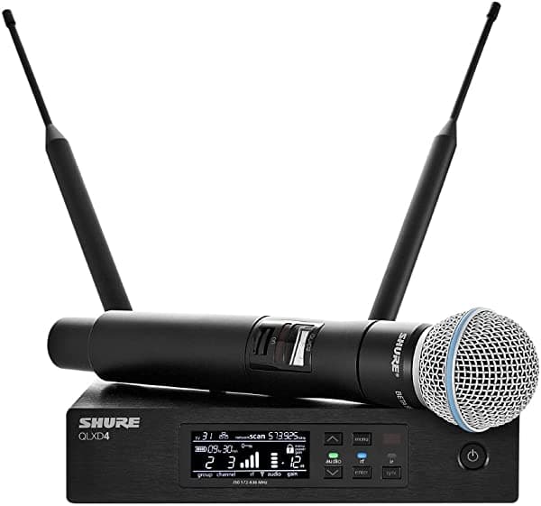 Shure Qlxd24/B58-V50 Sistema De Micrófono Inalámbrico