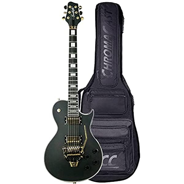 Godpsmusic 6 Cuerdas Sawtooth Vudu 22 Traste W Floyd Rose Frx Guitarra Eléctrica Derecha (St-Es-Sbmgr-1)