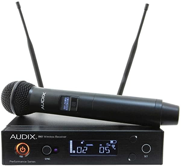 Audix Ap61 Om2 R61 True Receptor De Diversidad Con H60/Om2 Transmisor De Mano