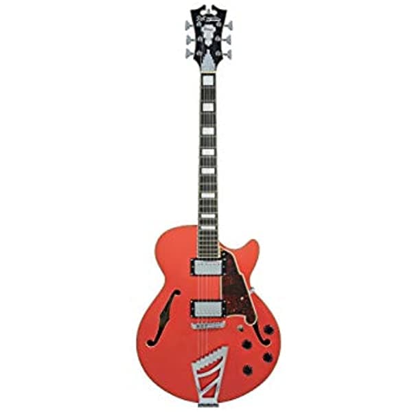D'Angelico Dapssfrctcb - Guitarra Eléctrica De Cuerpo Semihueco (12 Cuerdas)