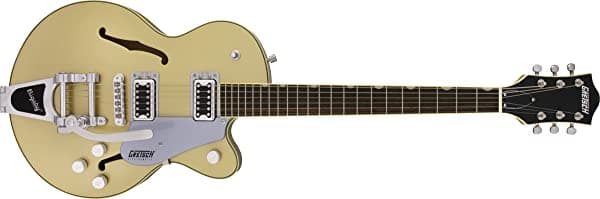 Gretsch G5655T Electromatic Center Block Jr. de Un Solo Corte Casino Gold con Bigsby 2509801579