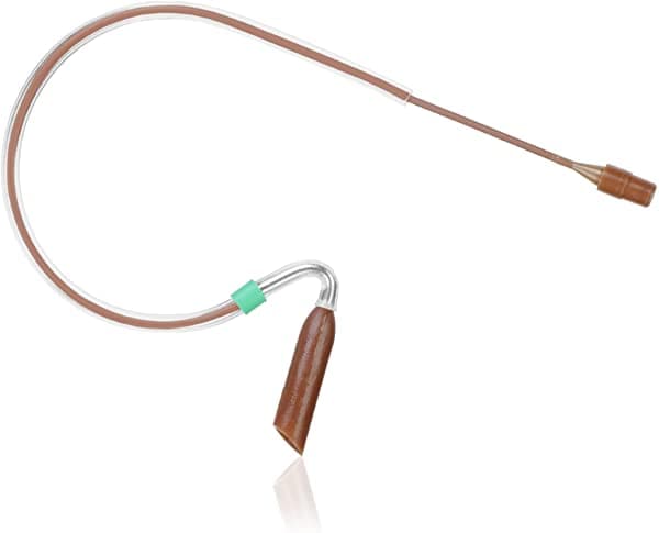 Countryman E2 W5 C2Sl E2 Earset Inalámbrica Con General Hablando Y Transmisores De Voces Para Shure (Cacao)