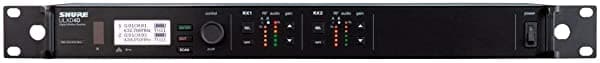 Shure Ulxd4D Dual Channel Digital Receptor Inalámbrico G50 (470 - 534 - Mhz) Banda Incluye Fuente De Alimentación Interna 1/2 Wave Antena Hardware De Montaje