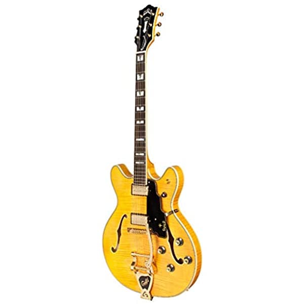 Guild Guitarras Starfire Vi - Guitarra Eléctrica De Arce Semihueca (Doble Corte) Con Trémolo Colección Newark St. 379-2305-801