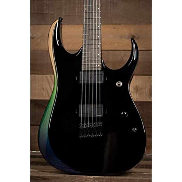 Ibanez Rgd Axion Label Rgd61Ala Guitarra Eléctrica Diapasón De Ébano Macassar Bosque Tropical Medianoche RGD61ALAMTR