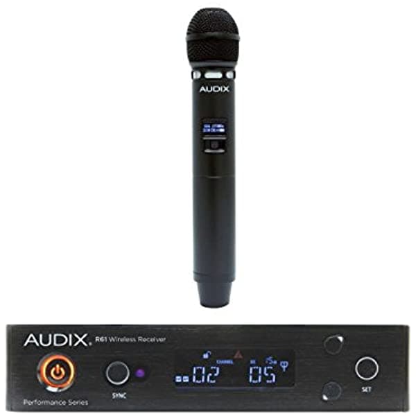Audix Ap61 Vx5 R61 True Receptor De Diversidad Con H60/Vx5 Transmisor De Mano