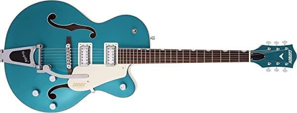 Gretsch G5410T Guitarra Eléctrica Electromática Tri-Five Hollowbody De Edición Limitada - Turquesa Océano Sobre Blanco Vintage 2506831508