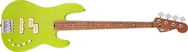 Charvel Pro-Mod San Dimas Bajo Pj Iv Guitarra Eléctrica Diapasón De Arce Caramelizado Verde Lima Metálico 2965068518
