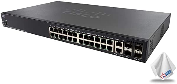 Cisco Sg350-10Mp 350 Series 10-Port Poe+ Managed Gigabit Ethernet Switch (Sg350-10Mp-K9) SG350X-24-K9-NA