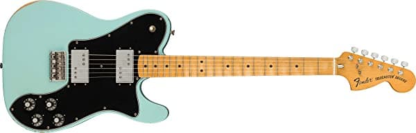 Fender Vintera Road Worn '70S Telecaster Deluxe Guitarra Eléctrica Diapasón De Arce Azul Daphne 149712304