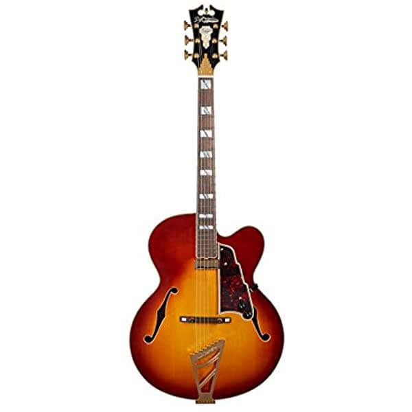 D'Angelico Excel EXL-1 - Guitarra Eléctrica (Cuerpo Hueco) Acabado Iced Tea Burst DAEEXL1ITBGTE