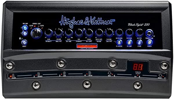 Hughes & Kettner Black Spirit 200-200 Vatios Amplificador De Tablero De Suelo SPIRIT200FLOOR