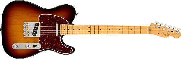 Fender American Professional II Telecaster - 3-Color Sunburst con Diapasón de Arce 113942700