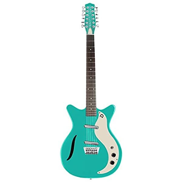 Danelectro DC59AQU-12 Guitarra Eléctrica 12 Cuerdas Vintage - Dark Aqua