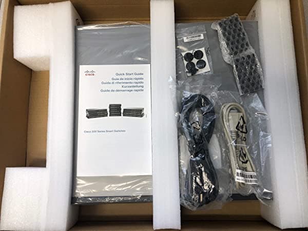 Cisco SG300-52P-K9-WS Switch Administrado de 52 Puertos Gigabit PoE (Reacondicionado por Cisco)