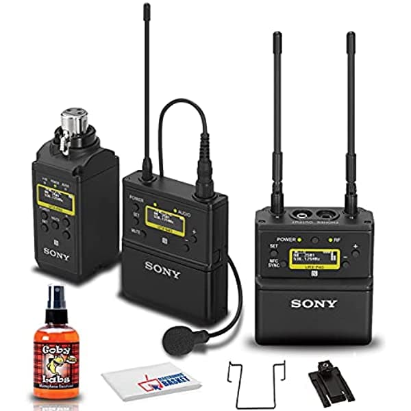 Sony Uwp-D26 - Sistema De Micrófono Inalámbrico (Uc14 470 A 542 Mhz) Con Kit De Limpieza De Micrófono UWPD26/14