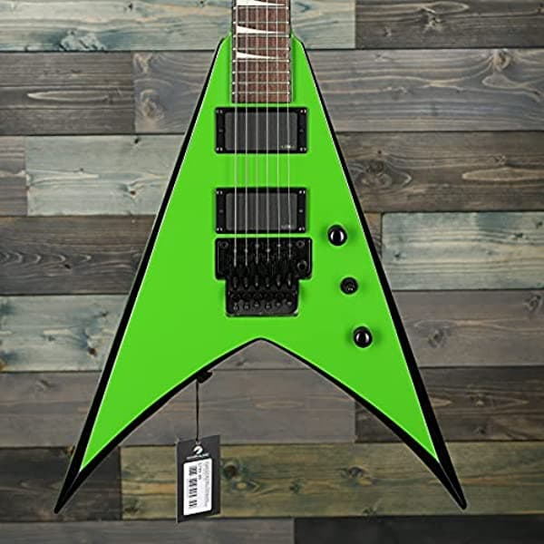 Jackson X Series King V Kvxmg Slime Verde Con Biseles Negros 2916400529