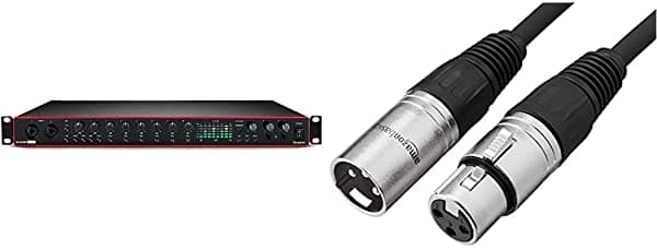 Focusrite Scarlett 8I6 - Interfaz De Audio Usb (3Ra Generación) Con Herramientas Profesionales