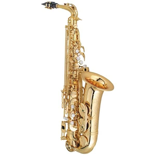 P. Mauriat Pmxa-67Rgl Oro Laca Rolled Saxofón Alto Tono Agujero Con Caso