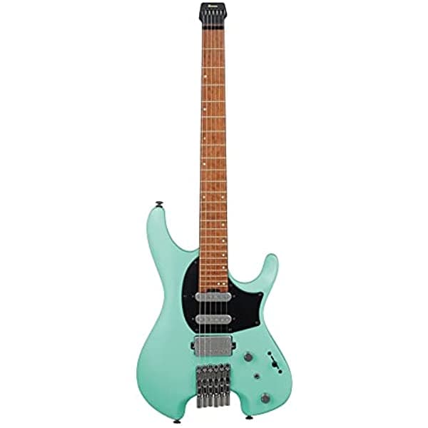 Ibanez Q54 Q - Guitarra Eléctrica Standard Headless Seafoam Green Mate con Funda Acolchada Q54SFM