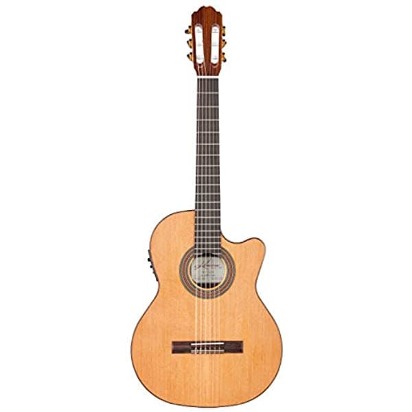 Kremona Performer Series F65Cw Cutaway/Guitarra Eléctrica Cuerdas De Nailon