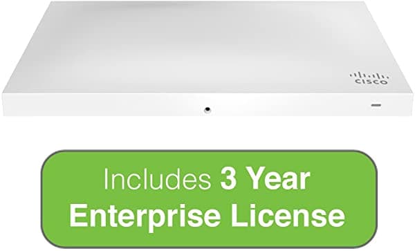 Cisco Meraki Mr53 De Doble Banda 4X44 Punto De Acceso Inalámbrico 802.11Ac Wave 2 De Alto Rendimiento Con Licencia Empresarial De 3 Años MR53-HW