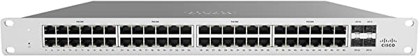 Cisco Meraki | Ms120-48Lp-Hw | Lic-Ms120-48Lp-3Yr | Meraki Ms120-48Lp 1G L2 Cld Managed 48X Gige 370W Poe Switch Con Meraki Ms120-48Lp Enterprise Licencia Y Asistencia 3 Año