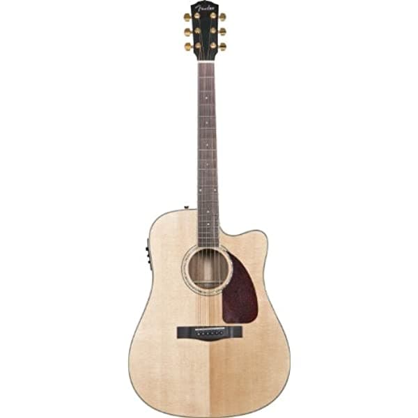 Fender Cd-320Asce Dreadnought Cutaway Guitarra Electroacústica Diapasón De Palisandro Natural 960320021