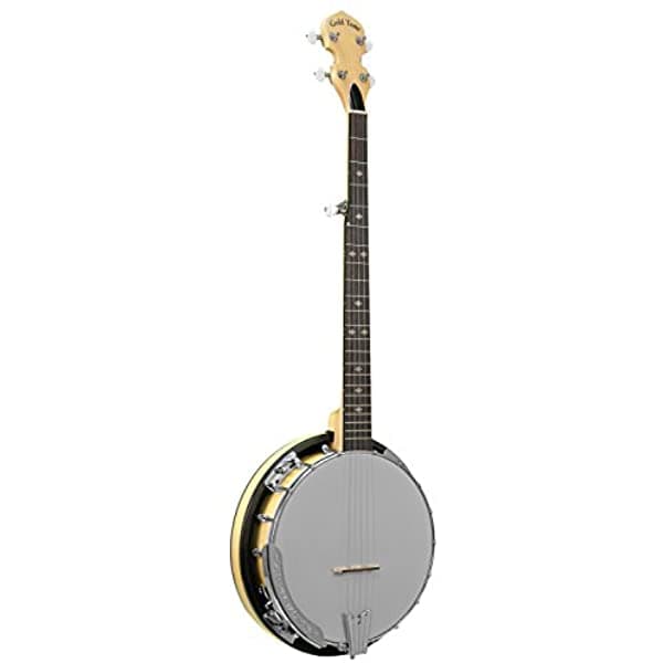 Gold Tone Oro Tono Cc-100Rw Resonator Cripple Creek Banjo Más Amplio Diapasón