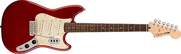 Fender 6 Cuerdas Guitarra Eléctrica De Cuerpo Sólido Derecho Candy Apple Rojo (0377010509)