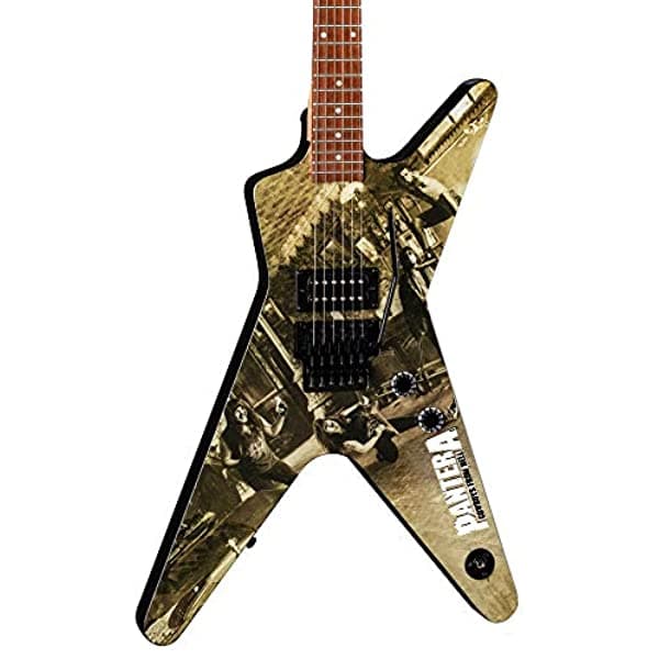 Dean Guitarras Dimebag Pantera 6 Cuerdas Ml Guitarra Eléctrica Derecha Vaqueros Del Infierno (Dbcowboys)