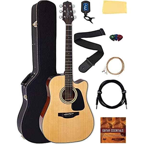 Takamine Gd30 - Juego De Guitarra AUS-GD30CENAT-COMBO-PRO