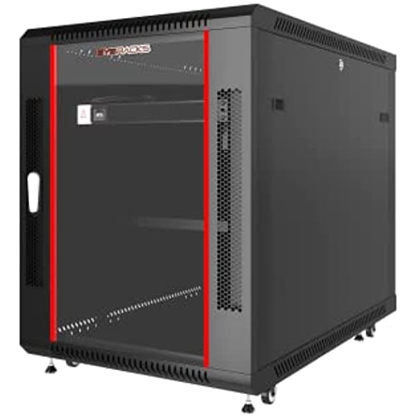 Sysracks 12U - Estantería Para Armario De Servidor (35 Pulgadas De Profundidad Más De $90 En Accesorios)