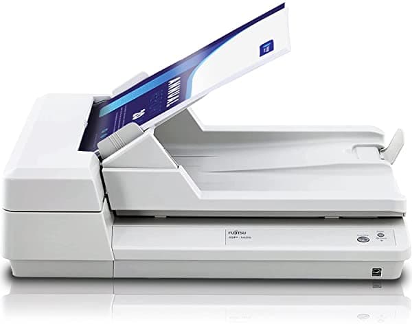 Fujitsu Sp-1425 600 X 600 Dpi Escáner De Cama Plana Y Adf Bianco A4 PA03753-B001