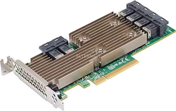 Avago Tarjeta Controladora Lsi Logic 05-25699-00 9305-24I 24-Port Sas 12Gb/S Pci-Express 3.0 Host Bus Adapter Paquete Único