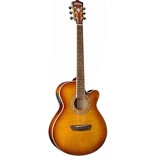 Other Washburn Festival EA15 Mini Jumbo Cutaway Guitarra Electroacústica EA15ITB-A