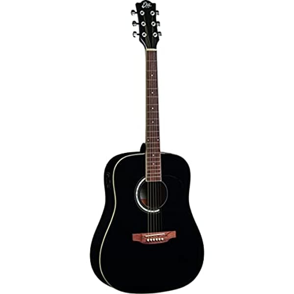 EKO Guitars Guitarra Electroacústica de 6 Cuerdas para Diestros Negro (06216510)