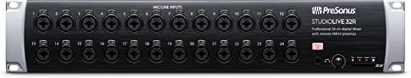 PreSonus Studiolive 32R 34 Entradas 32 Canales Series Iii Etapa Mezcladora Y Bastidor