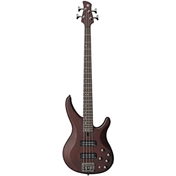 Yamaha TRBX504 TBN Bajo Eléctrico Premium de 4 Cuerdas, Marrón Translúcido
