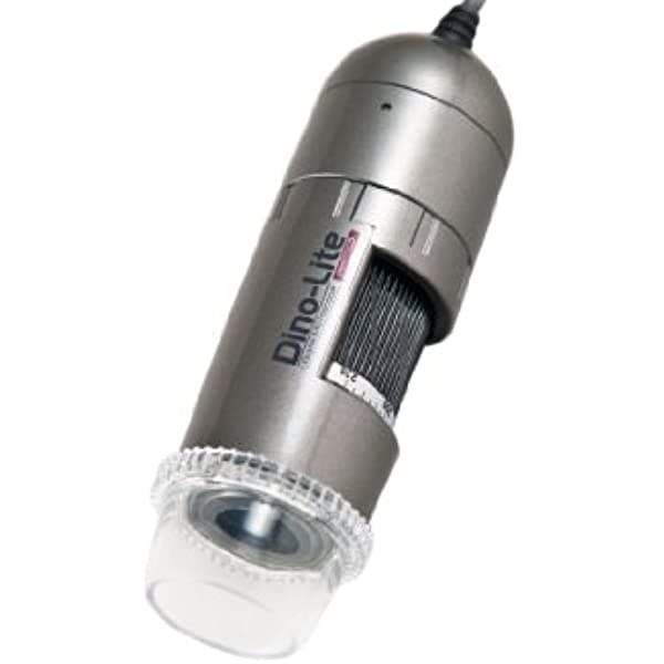 Dino-Lite AM413ZTA Microscopio Digital USB Portátil con Medición y Luz Polarizada