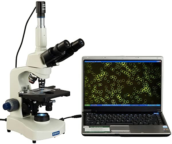 Omax 40 X -2000 X Trinocular Compuesto Siedentopf Led Microscopio + Dry Darkfield Condensador + Usb Cámara M8311-A191-C02