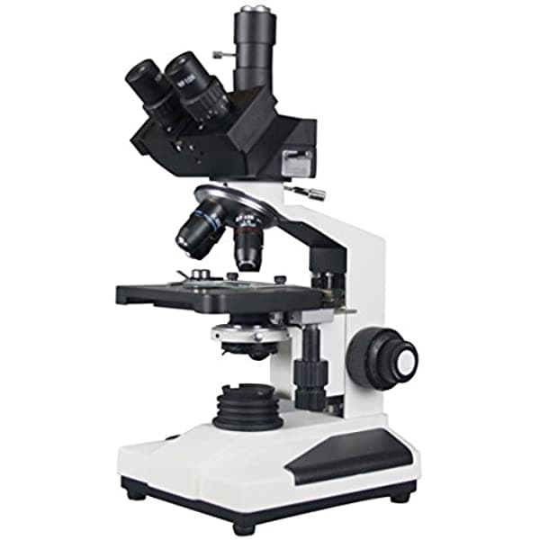 Radical 1500X Microscopio Trinocular Profesional Médico Clínico de Investigación con objetivos Plan y puerto de cámara SD-QGVW-DW55