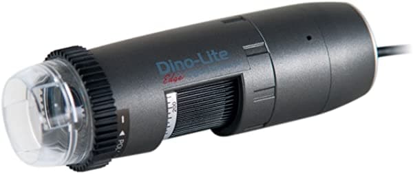 Dino-Lite Microscopio Digital De Mano Aumento De 10X-220X Resolución Verdadera De 0.3 Mp/1.3 Mp/5.0 Mp Windows/Mac/Ios/Android Incluye Software Compatible Con Pc Tablet Dispositivos Móviles AM4815ZT