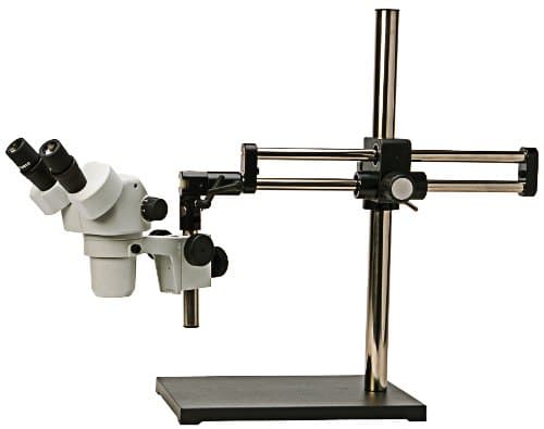Aven 26800B-372 Microscopio Estéreo con Zoom con Soporte, 6.7X-17X Aumentos